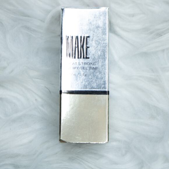 Make Heat Stroke Dewy Gel Tint Swelter Cheek Lip FULL SIZE NIB Deep Red Burgundy - Picture 4 of 9